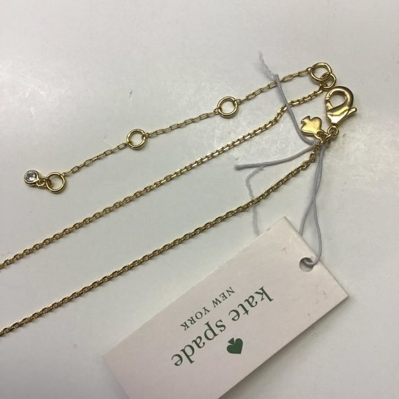 Kate Spade New Picnic Basket with Strawberries Necklace - Picture 3 of 3